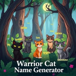 Warrior Cat Name Generator icon