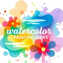 Watercolor Painting Ideas icon