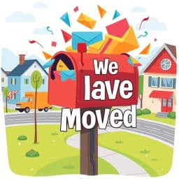 We Have Moved Email Template icon