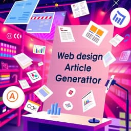 Web Design Article Generator icon