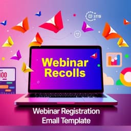 Webinar Registration Email Template icon