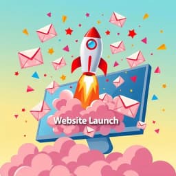 Website Launch Email Template icon