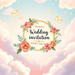 Wedding Announcement Email Template icon