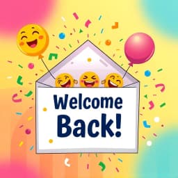 Welcome Back Email Template icon