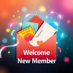 Welcome New Member Email Template icon