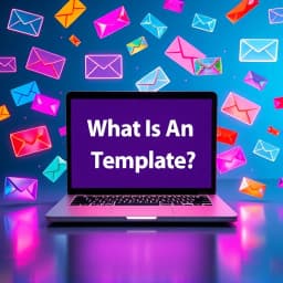 What Is an Email Template icon