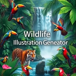 Wildlife Illustration Generator icon
