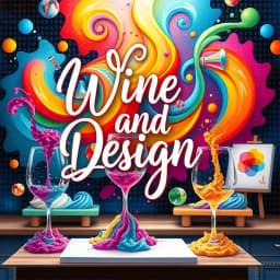 Wine and Design Painting Ideas icon