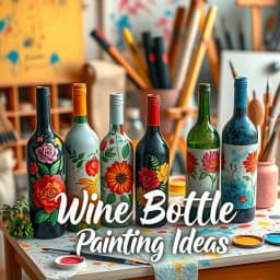 Wine Bottle Painting Ideas for Beginners icon