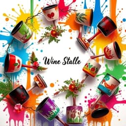 Wine Cup Painting Ideas icon