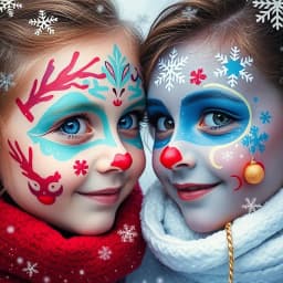 Winter Face Painting Ideas icon