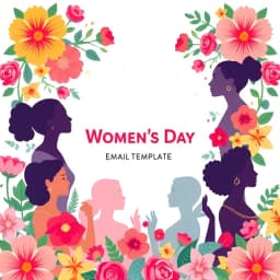 Women's Day Email Template icon