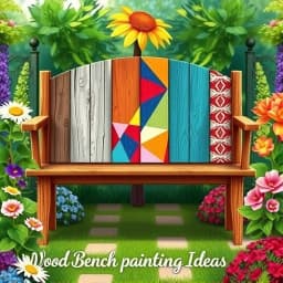 Wood Bench Painting Ideas icon