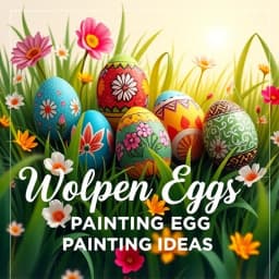 Wooden Easter Egg Painting Ideas icon