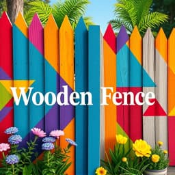 Wooden Fence Painting Ideas icon