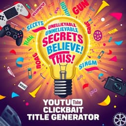 Youtube Clickbait Title Generator icon