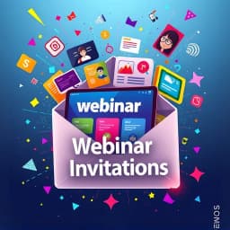 Zoom Webinar Invitation Email Template icon